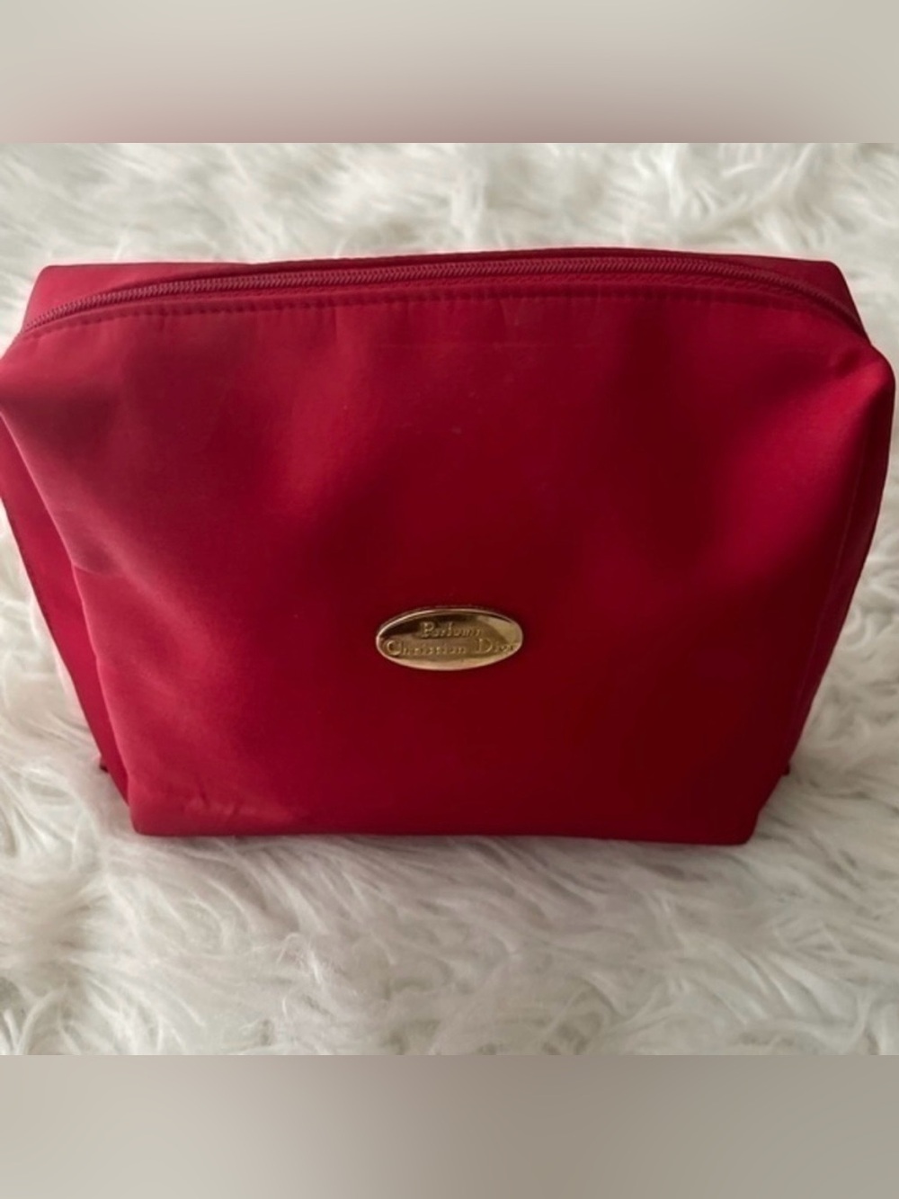 Christian Dior cosmetic bag